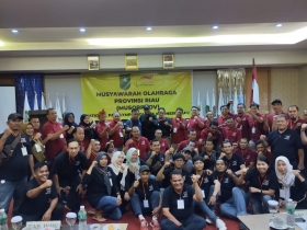 Aklamasi, Jaya Kusuma Kembali Terpilih Sebagai Ketua NPC Riau 