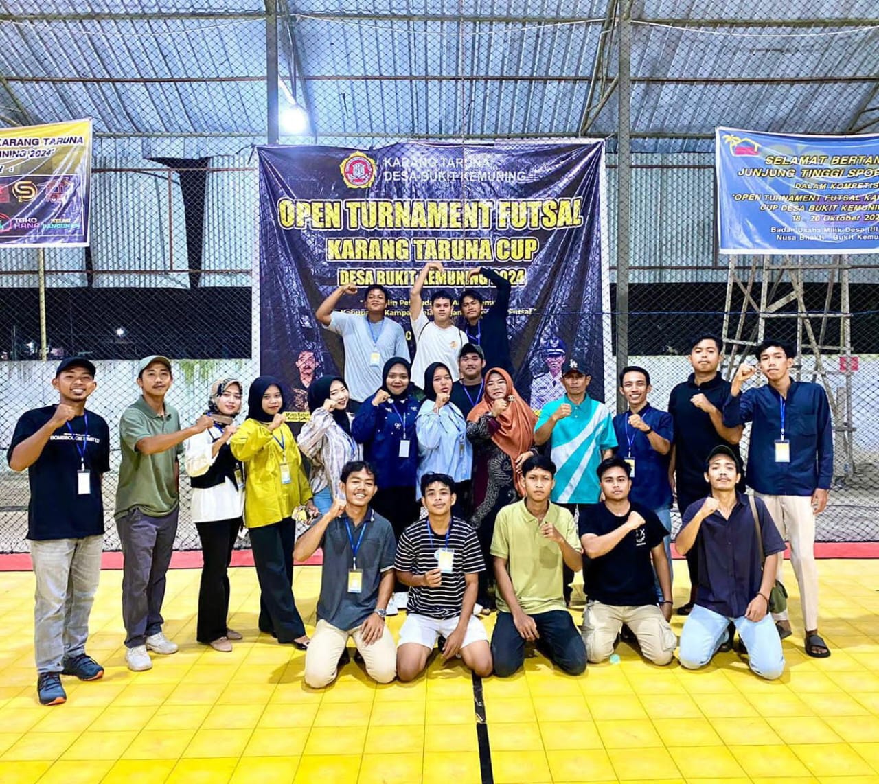Karang Taruna Bukit Kemuning Sukses Gelar Open Turnamen Futsal