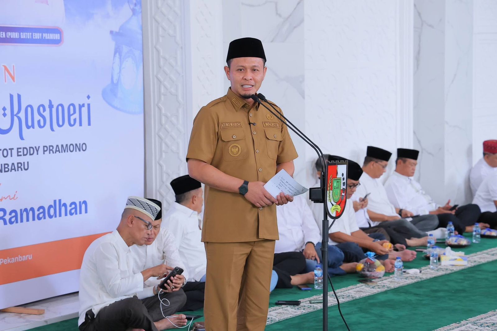Wako Agung Resmikan Masjid Al Kastoeri Hibah dari Mantan Wakapolri