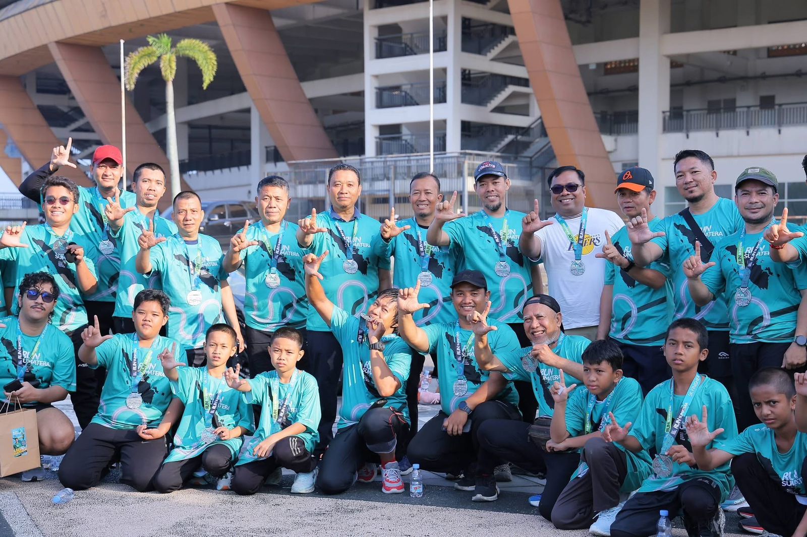 Wawako Pekanbaru Apresiasi Sosial Run Sumatera Peduli Aceh, Sumut, dan Sumbar