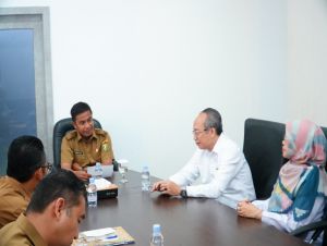 Perkuat Sinergi Data Pembangunan, BPS Riau Lakukan Audiensi ke Pemkab Kampar