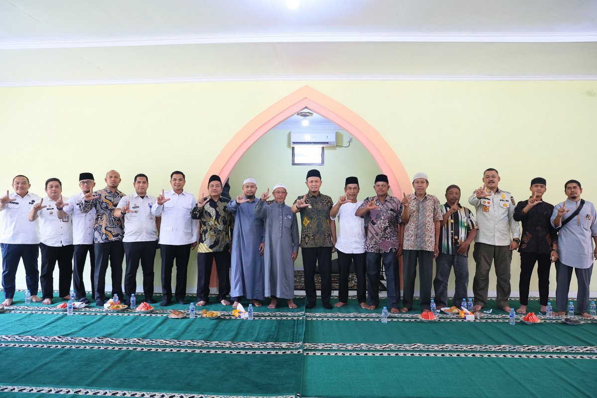 Masjid Abid Sulthan Diresmikan, Jadi Pusat Ibadah dan Pendidikan Masyarakat