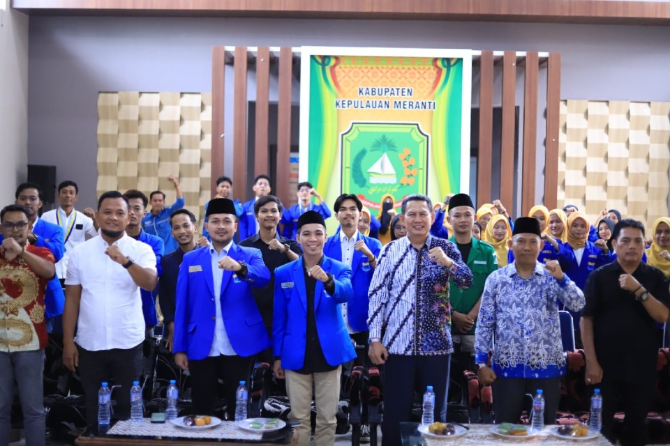 Staf Ahli Bupati Hadiri Pelantikan PC PMII Meranti, Harap Jadi Mitra Strategis Pembangunan