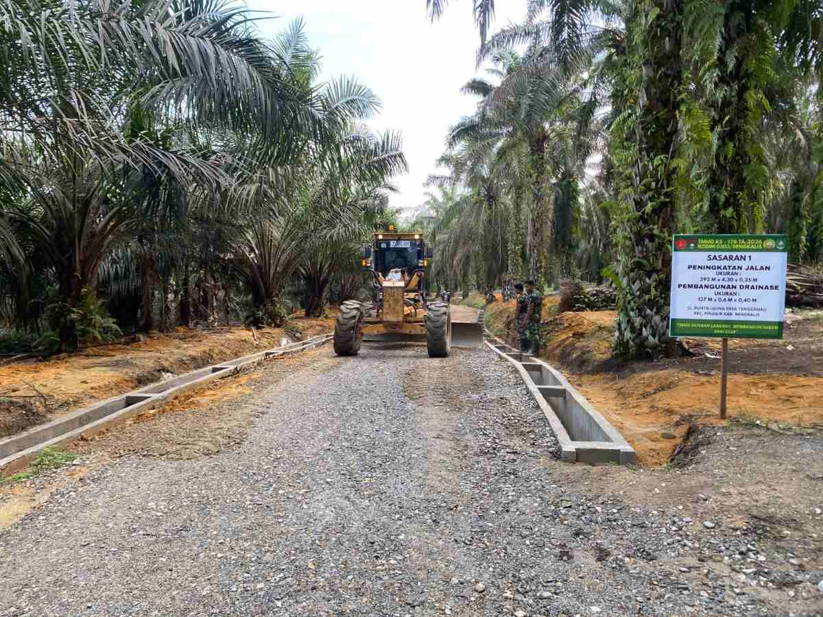 TMMD 128 Bengkalis Tuntas 100 Persen, Jalan Baru hingga Rumah Layak Huni Dinikmati Warga