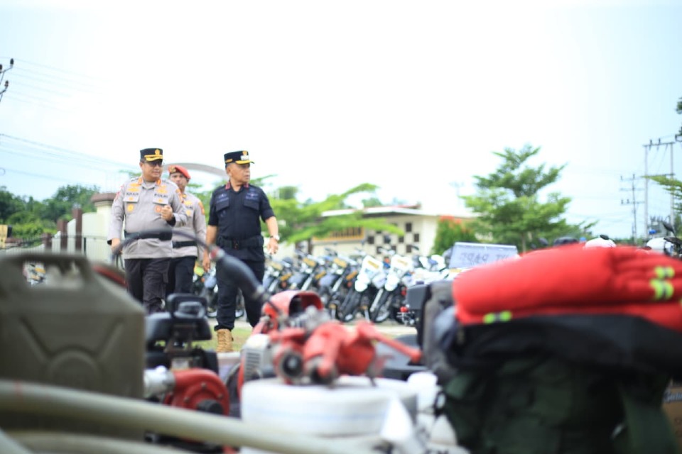 Bupati Asmar Pimpin Apel Siaga Karhutla 2026, Perkuat Kesiapsiagaan Hadapi Iklim Ekstrem