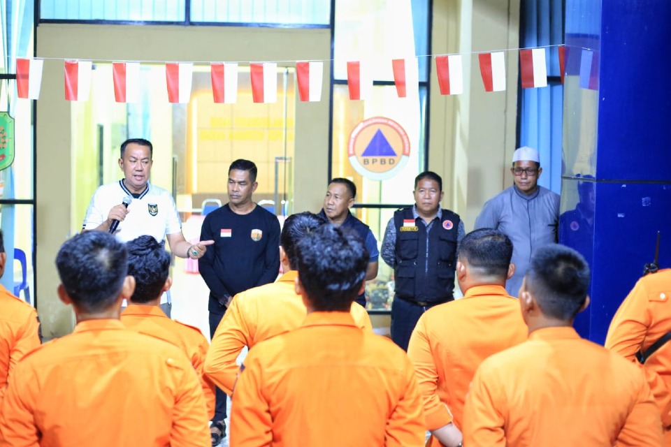 Wabup Muzamil Cek Posko Karhutla, Ingatkan Ancaman Terbesar Datang dari Manusia