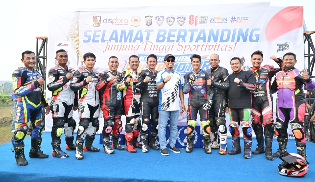 Wako Agung Dorong Balap Motor Pekanbaru Digelar Rutin Tiga Kali Setahun