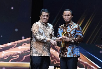 Wali Kota Agung Nugroho Raih Penghargaan Nasional Bidang Pembangunan Infrastruktur