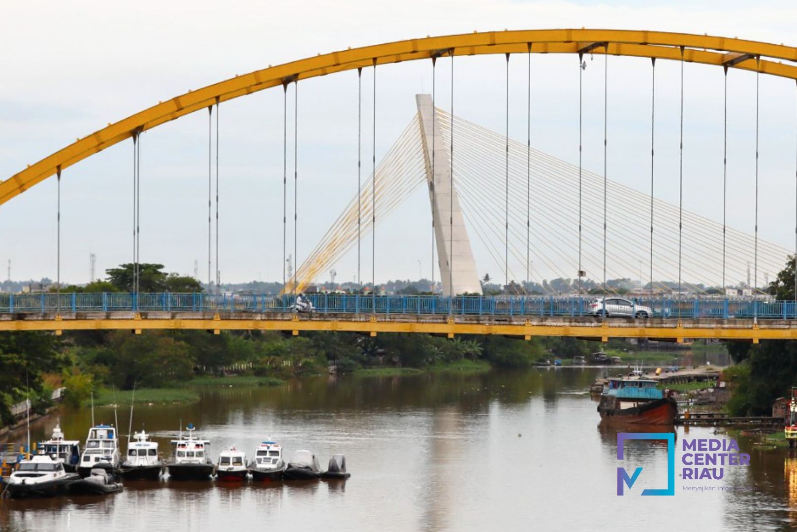 Jembatan Siak I Ditutup, Ini Rute Alternatifnya