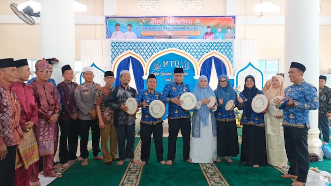 Camat Kulim Buka MTQ Kelurahan Sialang Rampai