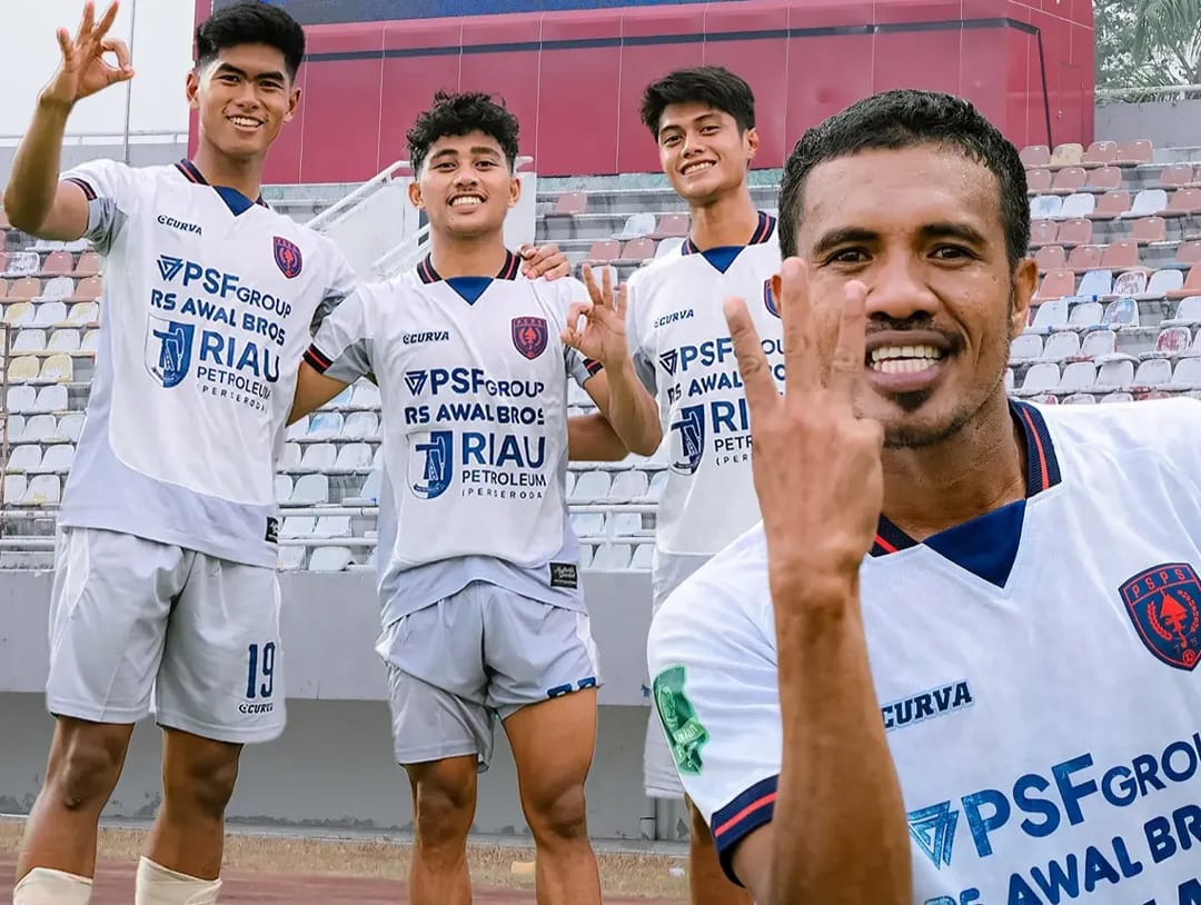 Dua Kemenangan Beruntun, PSPS Naik ke Posisi Ketiga Klasemen Grup A