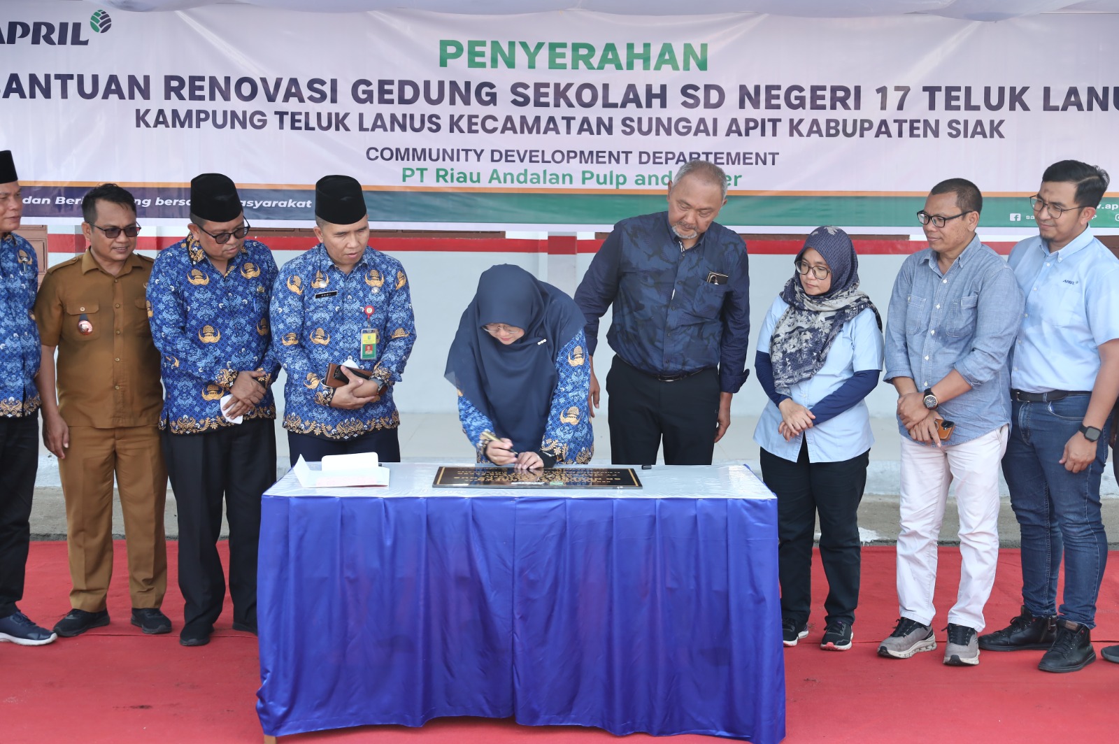 Setelah Bertahun-tahun Miring, SDN 17 Teluk Lanus Akhirnya Direvitalisasi