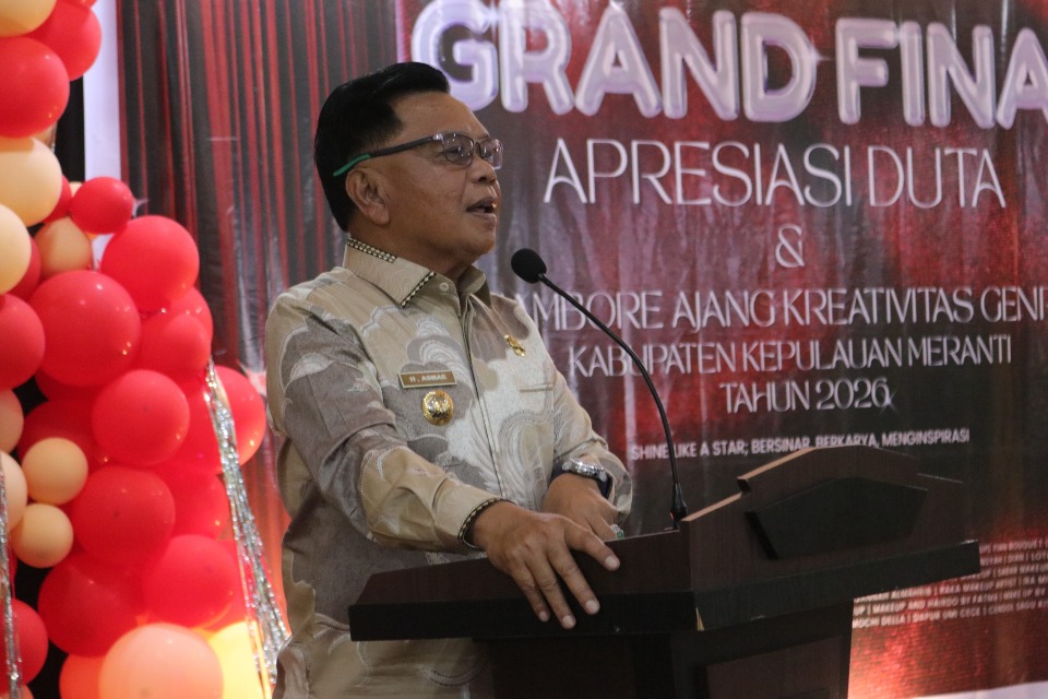 Bupati Asmar: GenRe Harus Jadi Teladan dan Penggerak Generasi Muda Meranti
