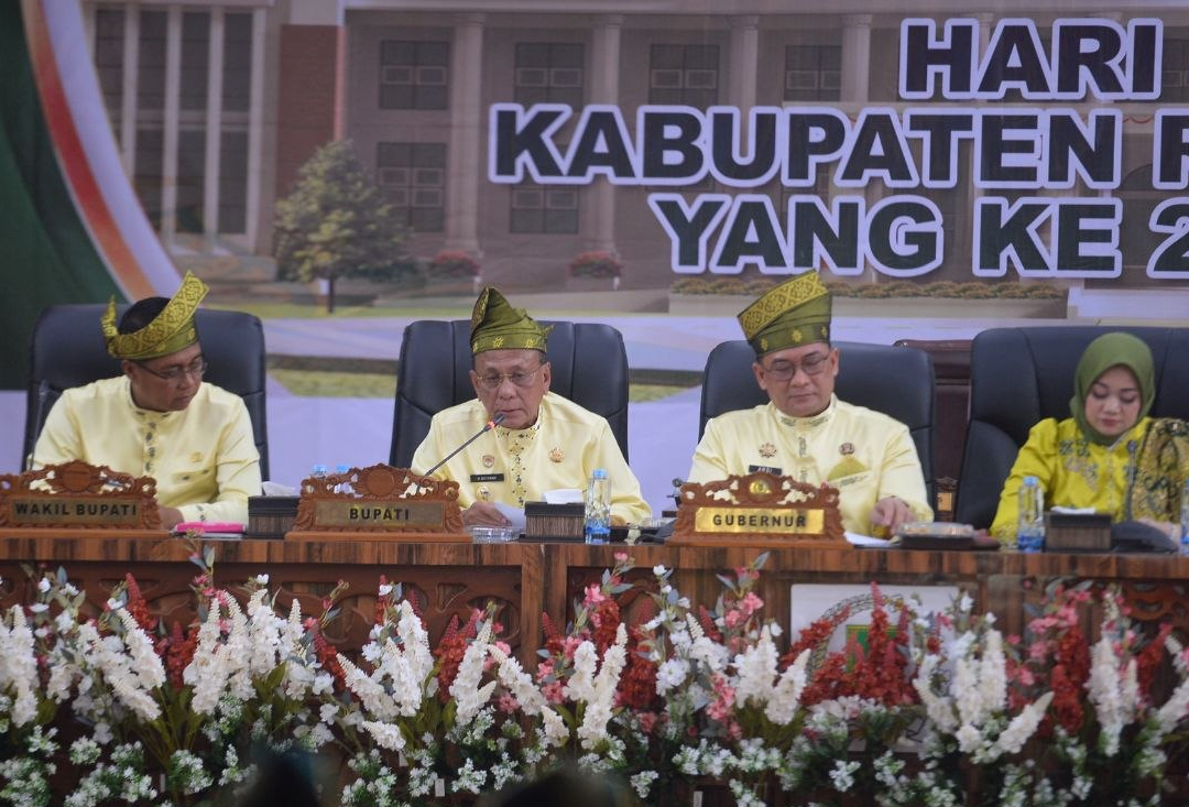 Bupati Rohil Ungkap Tekanan Fiskal 2026, Transfer Pusat Turun Jadi Rp1 Triliun