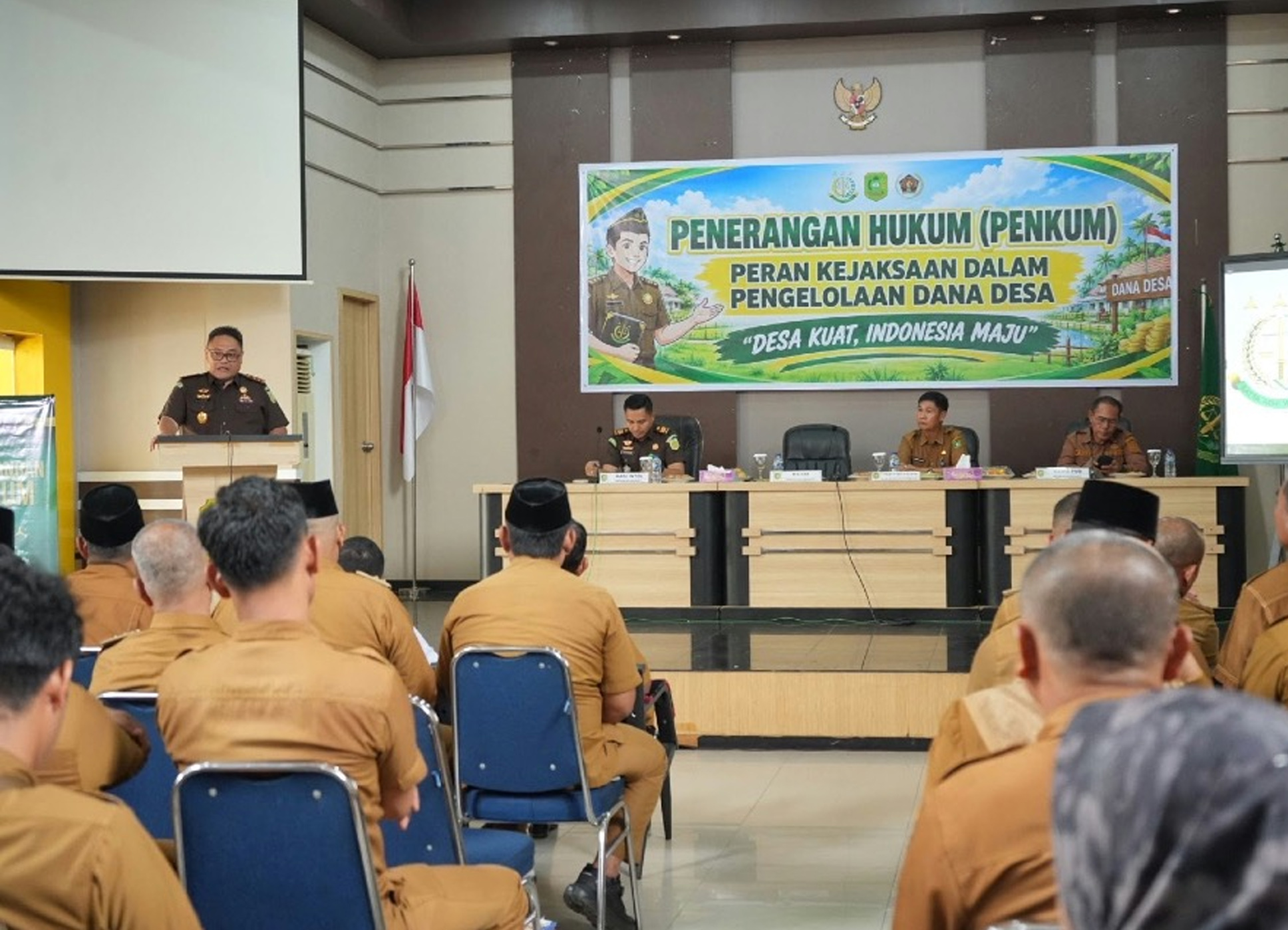 Perkuat Tata Kelola Dana Desa, Pemkab Meranti, Kejari, dan PWI Bersinergi