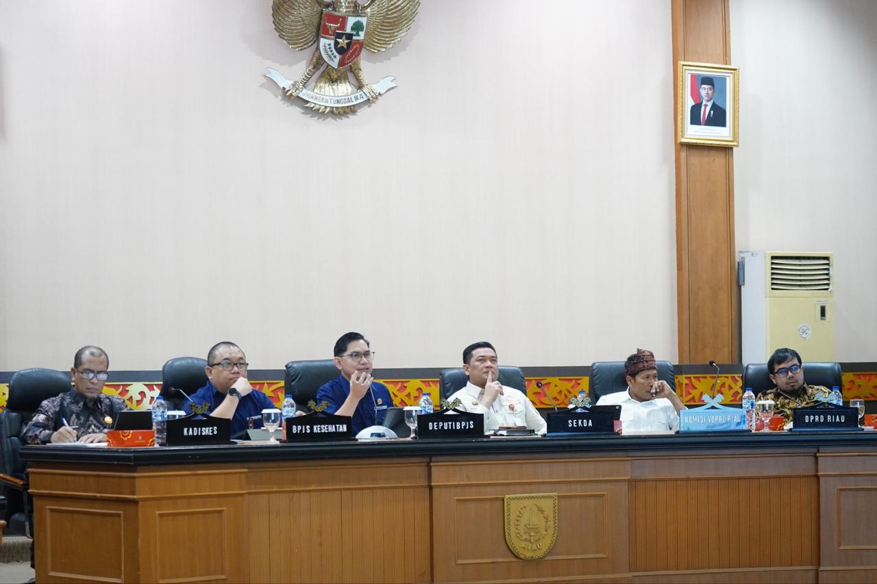 Pemprov Riau Evaluasi Skema Pembiayaan UHC, Hak Peserta JKN Jadi Prioritas