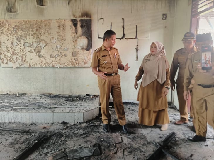 Sekolah Terbakar, 813 Siswa SDN 018 Kubang Jaya Butuh Ruang Belajar dan Bantuan Fasilitas