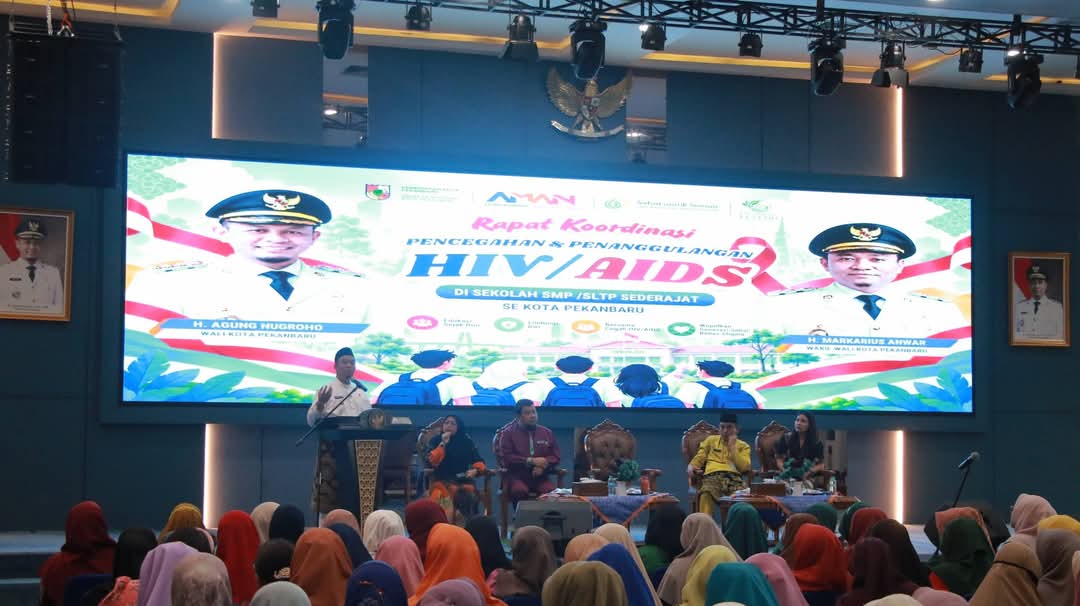Kasus HIV/AIDS di Pekanbaru Lampaui 7.000, Sekolah Didorong Perkuat Edukasi Remaja