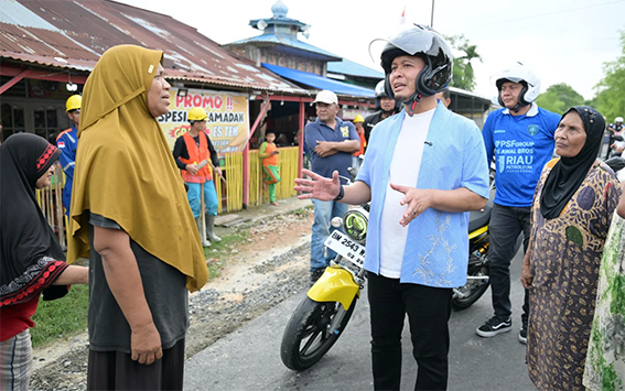 Wako Agung Tinjau Infrastruktur Rumbai hingga Sudirman, Jalan Lingkar Danau Buatan Segera Diaspal