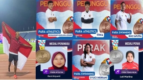 Atlet NPC Riau Kembali Menyumbang Medali untuk Indonesia