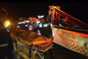 Tabrakan Maut di Tol Permai, Dua Orang Meninggal Dunia 