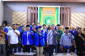 Staf Ahli Bupati Hadiri Pelantikan PC PMII Meranti, Harap Jadi Mitra Strategis Pembangunan