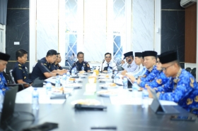 Asmar Bahas Ekspor Sagu hingga Solusi Panglong Arang Bersama Bea Cukai