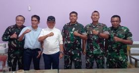 Bupati Meranti Silaturahmi ke Korem 031/Wira Bima, Perkuat Sinergi TNI dan Pemda untuk Pembangunan Daerah