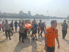 Tiga Hari Pencarian, Korban Terjatuh dari Jembatan Rantau Berangin Ditemukan Meninggal Dunia