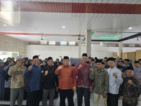 KH Muhammad Mursyid Silaturahmi ke Pesantren Terpadu Insan Cendekia Kampar, Tegaskan Jati Diri Santri sebagai Benteng Umat