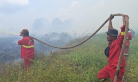 Karhutla di Riau Meluas, Krisis Sumber Air Hambat Upaya Pemadaman