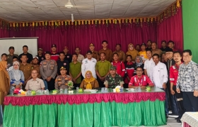 Antisipasi Karhutla, Pemerintah Kecamatan Merbau Gelar Rakor Lintas Sektor