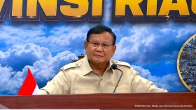 Prabowo Apresiasi Penanganan Karhutla di Riau, Minta Tim Tetap Waspada
