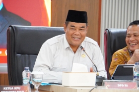 Senator Abdul Hamid Serap Aspirasi soal Transmigrasi dan UU Pemilu di Riau