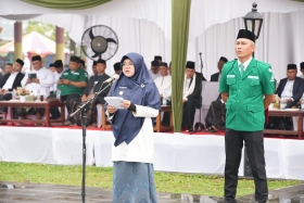 Ribuan Santri Aminkan Doa Bupati Siak, Berharap Utang Negara Segera Dilunasi