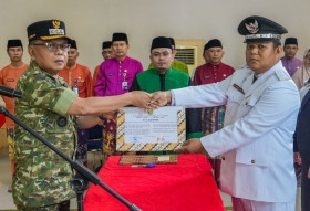 Lantik 29 Pejabat, Bupati Asmar Tekankan Integritas dan Percepatan Kinerja Pemkab Meranti